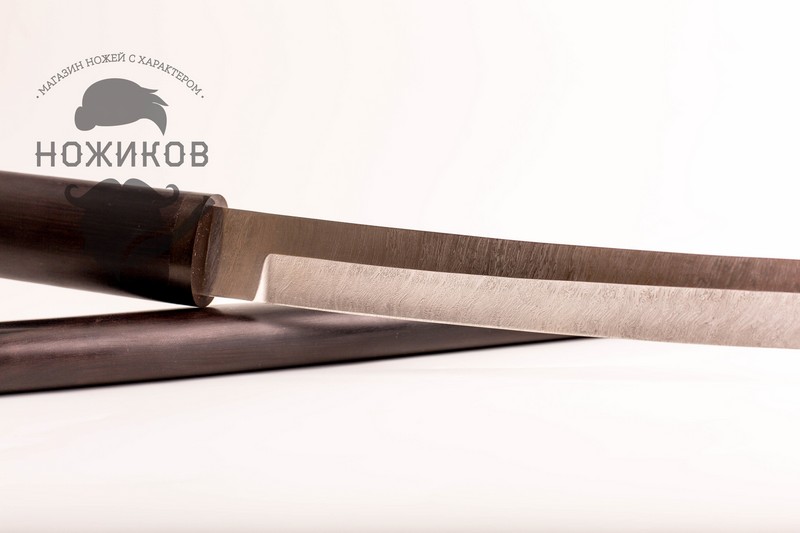 Нож Танто дамасская сталь, 485 мм