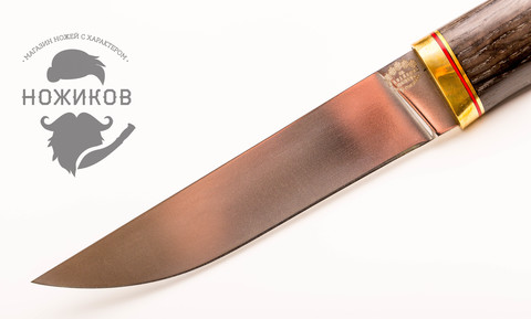 Нож Ладья, Х12МФ, якутская рукоять