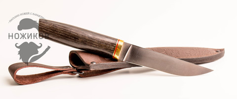 Нож Ладья, Х12МФ, якутская рукоять