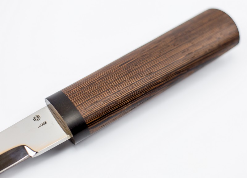 Нож Танто 110Х18, с деревянными ножнами