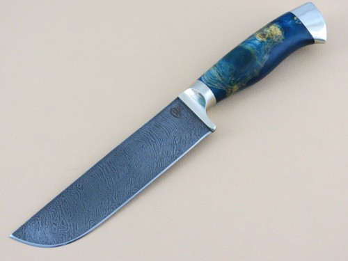 Кухонный нож «Узбек», кап клена