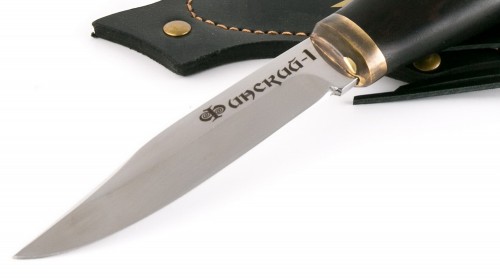 Финский нож Puukko малый -1 :сталь кованая Х12МФ, рукоять граб, литье