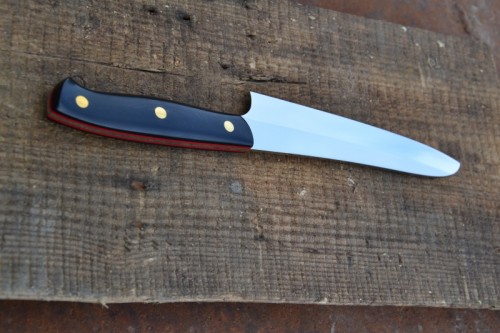 Кухонный нож 3 - сталь D2, G10.