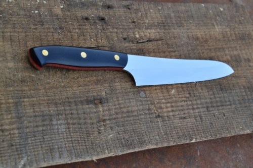 Кухонный нож 3 - сталь D2, G10.